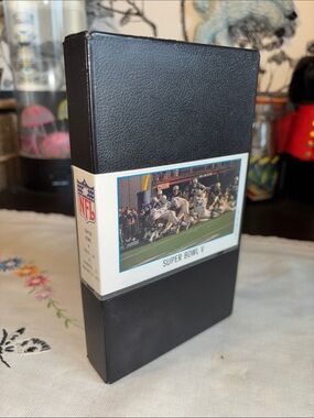 EUC VINTAGE NFL Films video tape for Super Bowl V featuring the Baltimore Colts